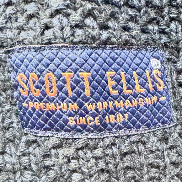 Scott Ellis Carisma Winchester men's sweater size large black - Picture 4 of 5